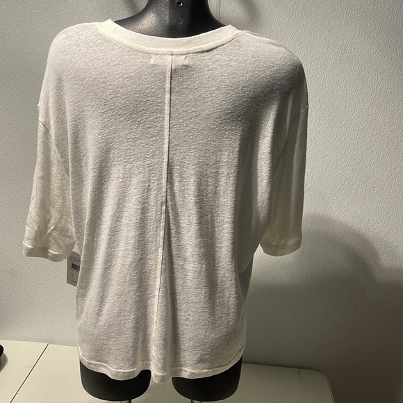 Brixton Montauk Skimmer Tee XL White - Picture 2 of 4